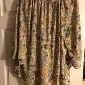 Cynthia Rowley Tops - Pastel, plus size, printed paisley top Cynthia Rowley Tops - Pastel, plus size, printed paisley top